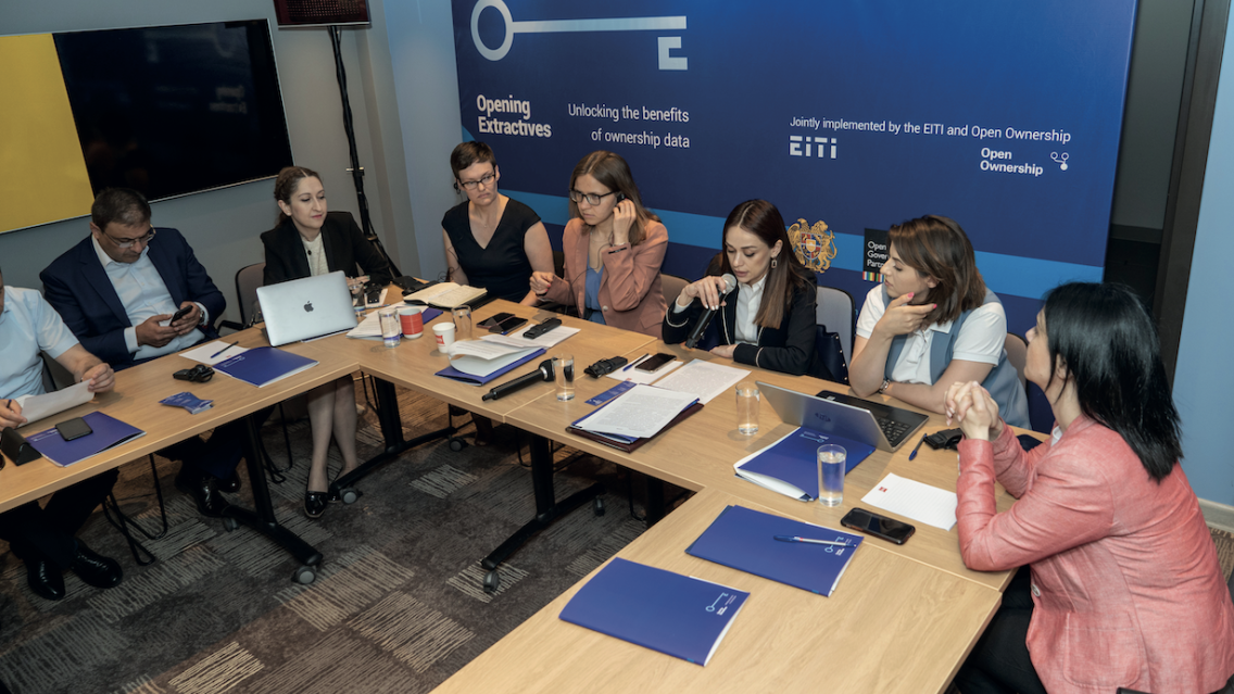 Opening Extractives programme launch in Armenia