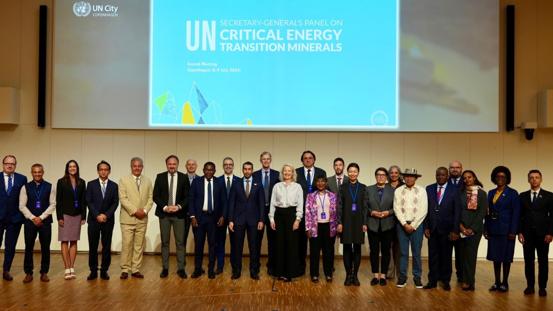 UN Panel on critical energy transition minerals