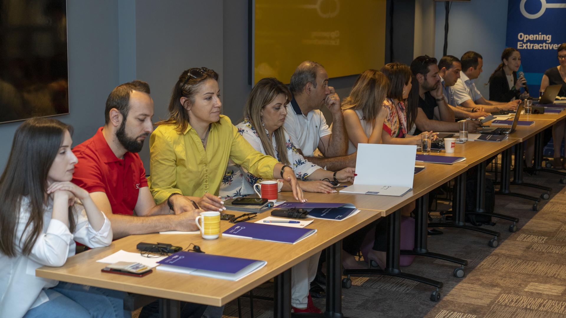 Opening Extractives launch in Armenia