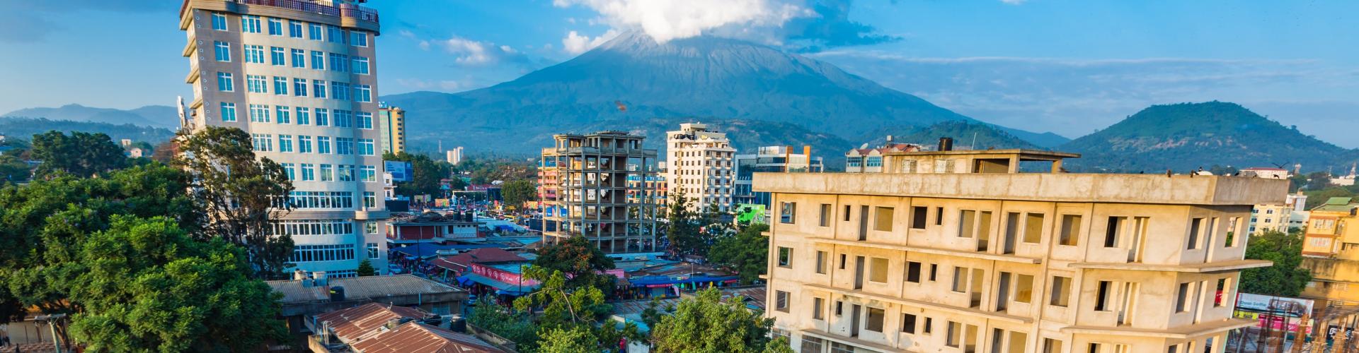 View of Arusha, Tanzania