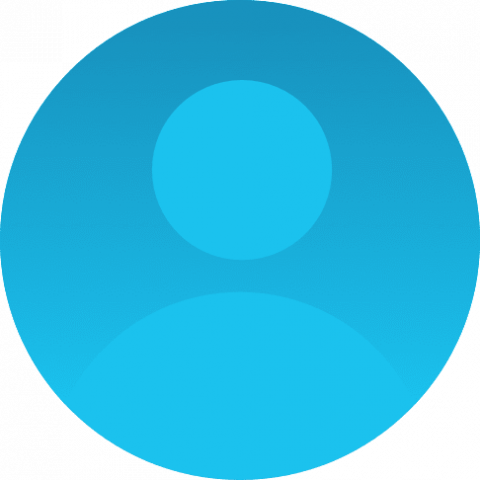 sky blue circle