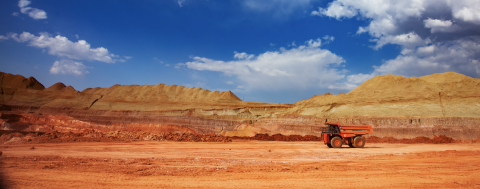 Bauxite mining in Kazakhstan