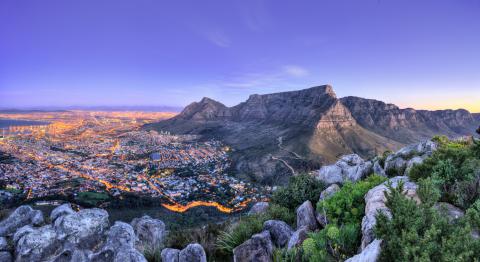View of Cape Town, South Africa
