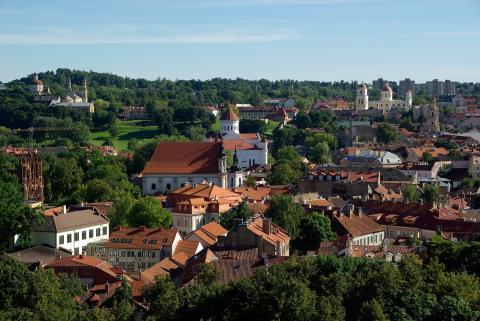 View of Vilnius, LT