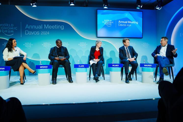 Helen Clark at the World Economic Forum General Meeting 2024